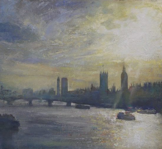 Breaking light, Westminster by Benjamin Warner
