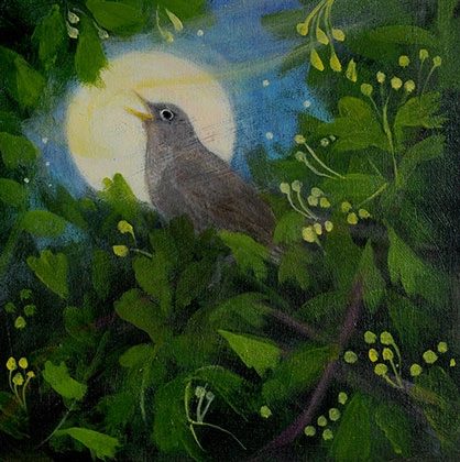 The nightingale sang (The Hare and the Moon) by Catherine Hyde