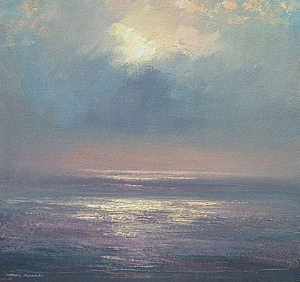 Pools of light, the Atlantic by Mark Preston