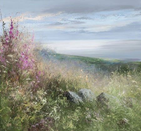 Echoes of a Summer's Day near Lamorna by Amanda Hoskin