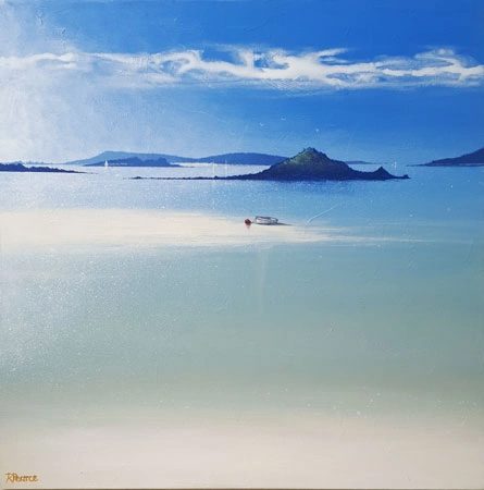 Samson and Plumb Island from Tresco by Richard Pearce