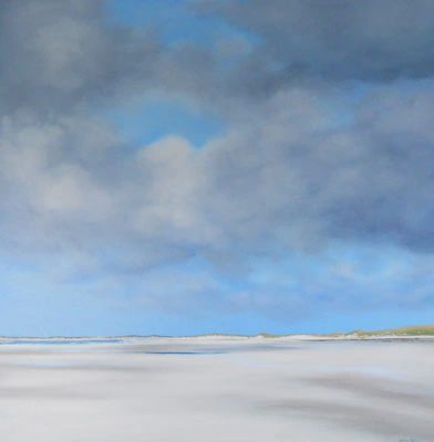 Distant beach by Nicola Wakeling