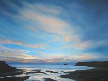 Polzeath, Cornwall by Nicola Wakeling