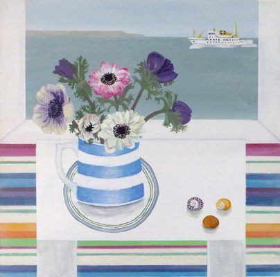 Anemones & Scillonian by Gemma Pearce