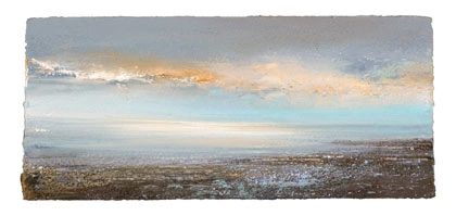 Evening Sky Mounts Bay by Amanda Hoskin