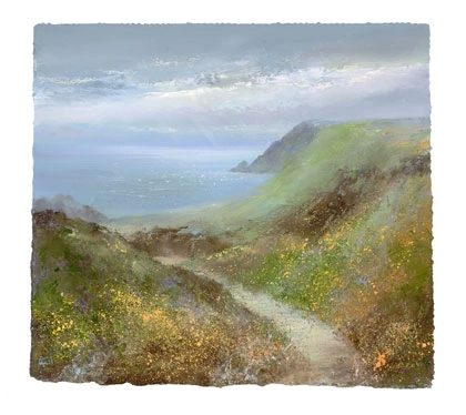 Late Afternoon Light, Kynance Cove by Amanda Hoskin