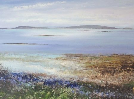 Tresco Blues, Scillies by Amanda Hoskin