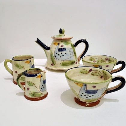 Breakfast cup £24 Teapot from £48 by Kevin Warren