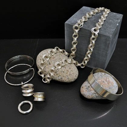 Silver - Rings from £45 Bangles from £75 by Jack Trowbridge