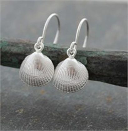 Cockle shell drops - Earings from £82 by Fay Page