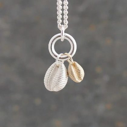 Cowrie cluster - Clusters from £109 (all silver) by Fay Page