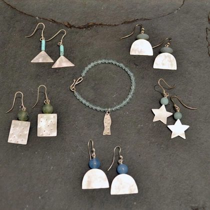 Earings from £59 - Bracelets from £41 - Necklaces from£81 by Sarah Watson