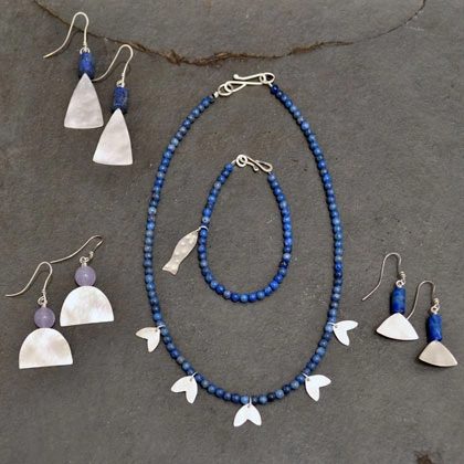 Earings from £59 - Bracelets from £41 - Necklaces from £81 by Sarah Watson