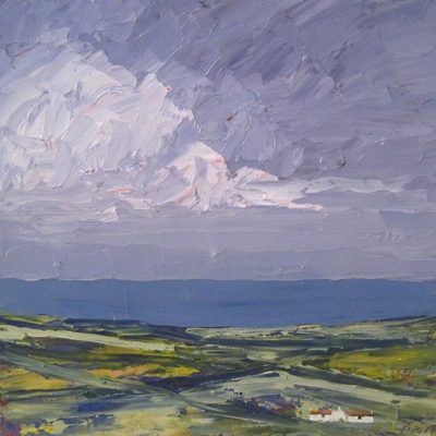 Zennor fields by John Piper