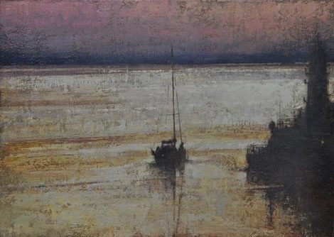 Sunrise, Newlyn Harbour by Benjamin Warner
