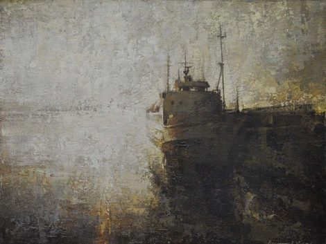 Sunrise, Scillonian III by Benjamin Warner