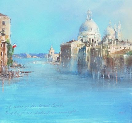 The Grand Canal, Venice by Amanda Hoskin