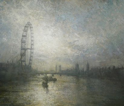 Morning Sun, London Eye by Benjamin Warner
