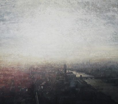 December, Early Evening Thames by Benjamin Warner