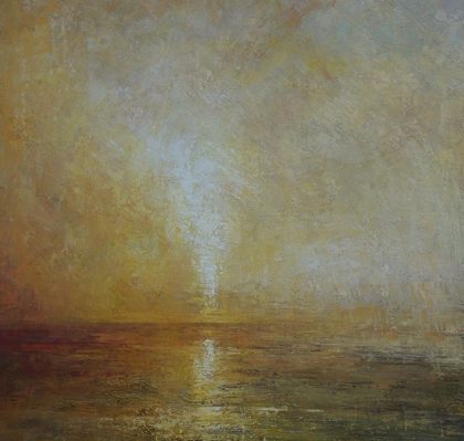 Sunset, Polzeath Beach II by Benjamin Warner