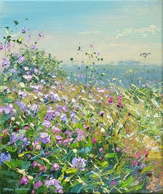 Scabious and Knapweed by Mark Preston