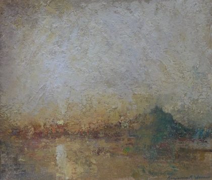 Sunrise I, St Michaels Mount by Benjamin Warner