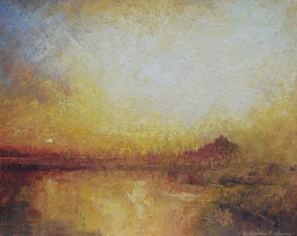 Sunrise II, St Michaels Mount by Benjamin Warner