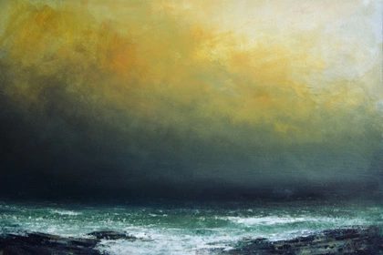 Ebb Tide', framed by Mark Poprawski
