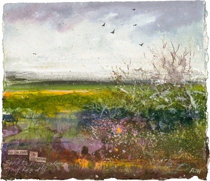 On the road to Marazion by Amanda Hoskin