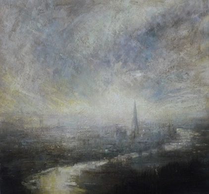 Winter, Thames by Benjamin Warner