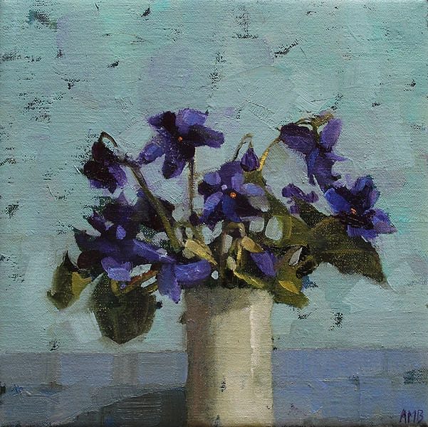 Violets by Anne-Marie Butlin